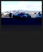 Transport Protection Services collecting a client on the apron